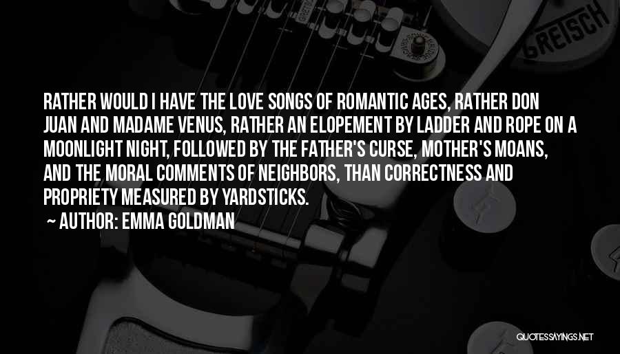 Ladder Love Quotes By Emma Goldman