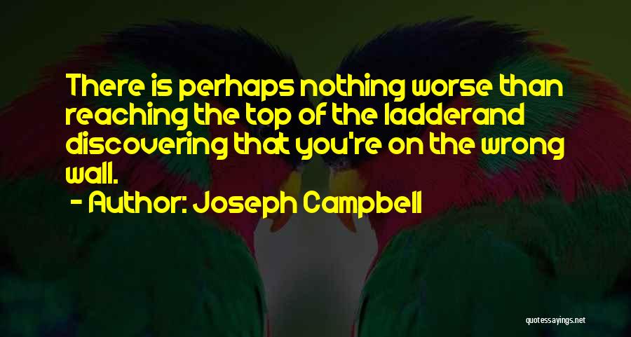 Ladder Quotes By Joseph Campbell