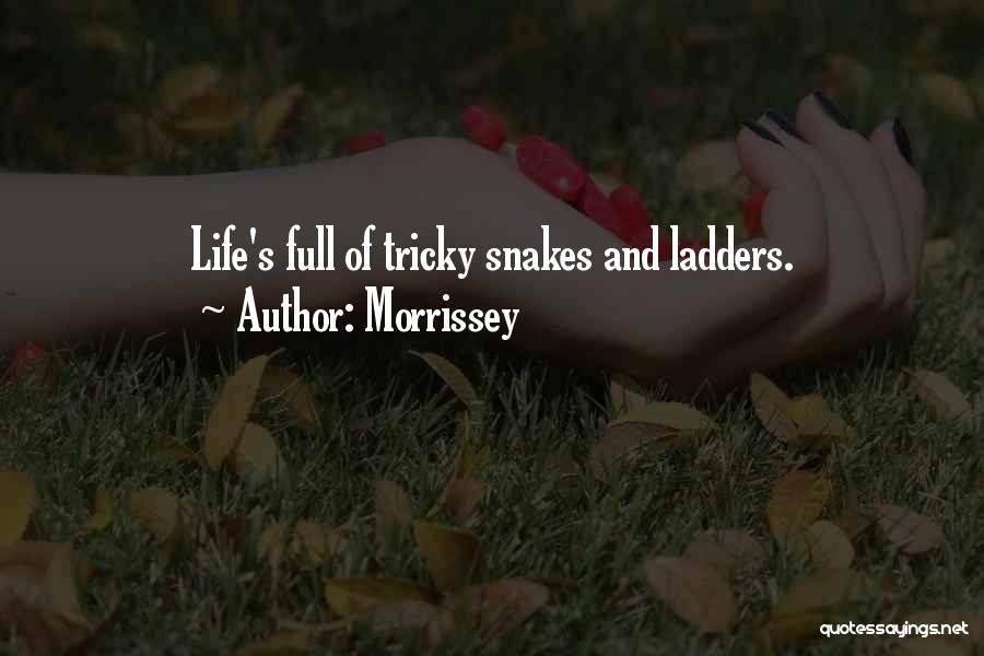 Ladders And Life Quotes By Morrissey