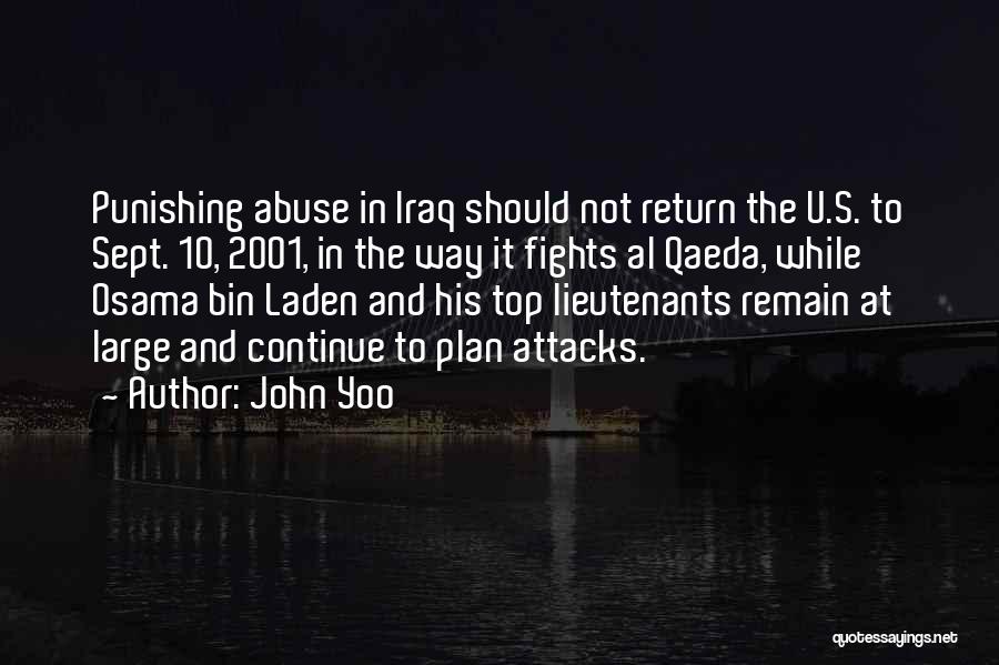 Laden Quotes By John Yoo