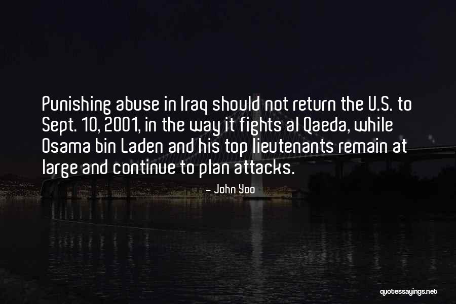 Laden Quotes By John Yoo