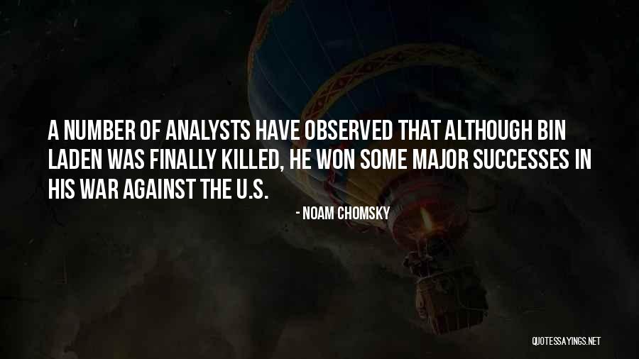 Laden Quotes By Noam Chomsky