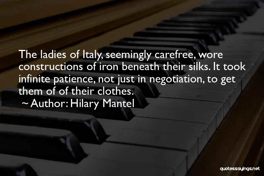 Ladies Clothes Quotes By Hilary Mantel