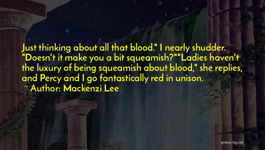 Ladies In Red Quotes By Mackenzi Lee