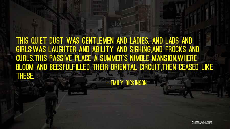 Ladies Quotes By Emily Dickinson Ladies Quotes By Emily Dickinson