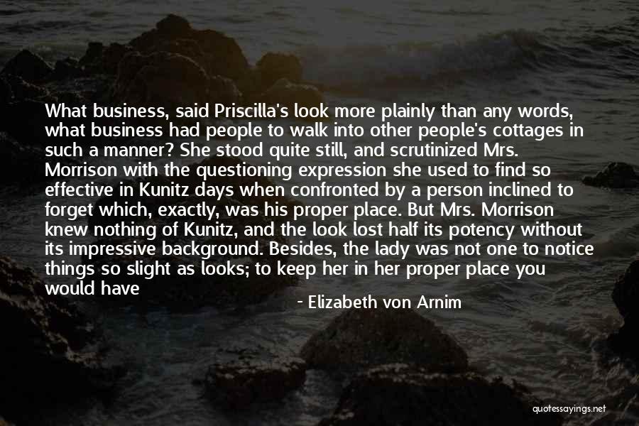 Lady Business Quotes By Elizabeth Von Arnim Lady Business Quotes By Elizabeth Von Arnim