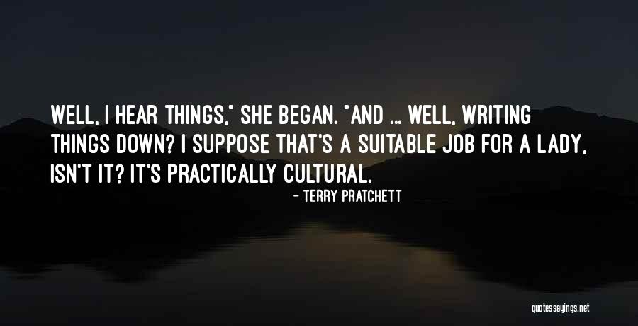 Lady For Quotes By Terry Pratchett Lady For Quotes By Terry Pratchett