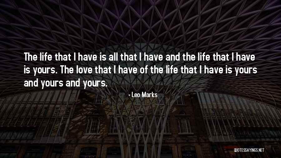 Lady That Runs Quotes By Leo Marks Lady That Runs Quotes By Leo Marks