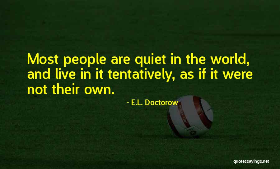 Ladybirds Band Quotes By E.L. Doctorow Ladybirds Band Quotes By E.L. Doctorow