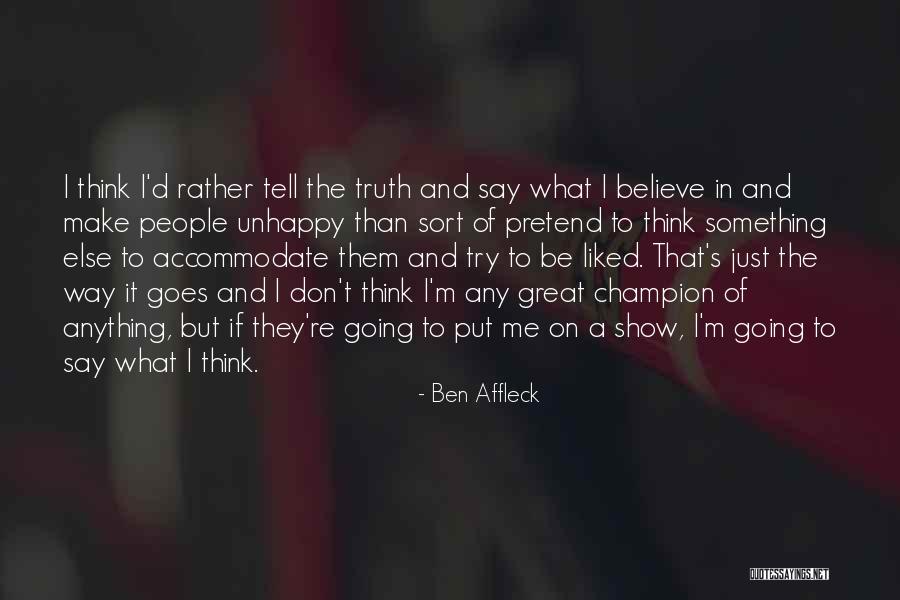 Laethem Lease Quotes By Ben Affleck Laethem Lease Quotes By Ben Affleck