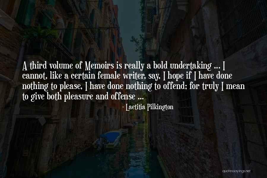 Laetitia Pilkington Quotes 1681849