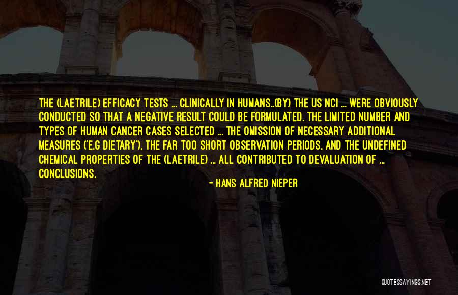 Laetrile Quotes By Hans Alfred Nieper Laetrile Quotes By Hans Alfred Nieper