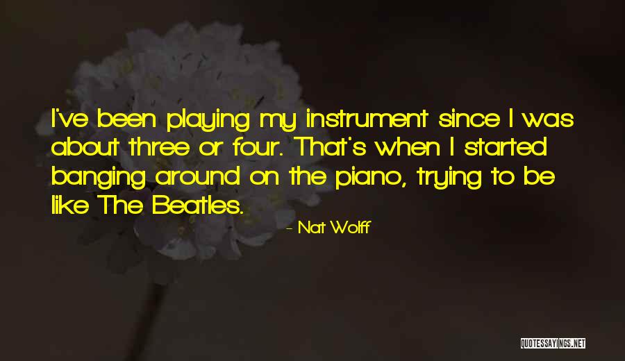Laforgia Mafia Quotes By Nat Wolff Laforgia Mafia Quotes By Nat Wolff