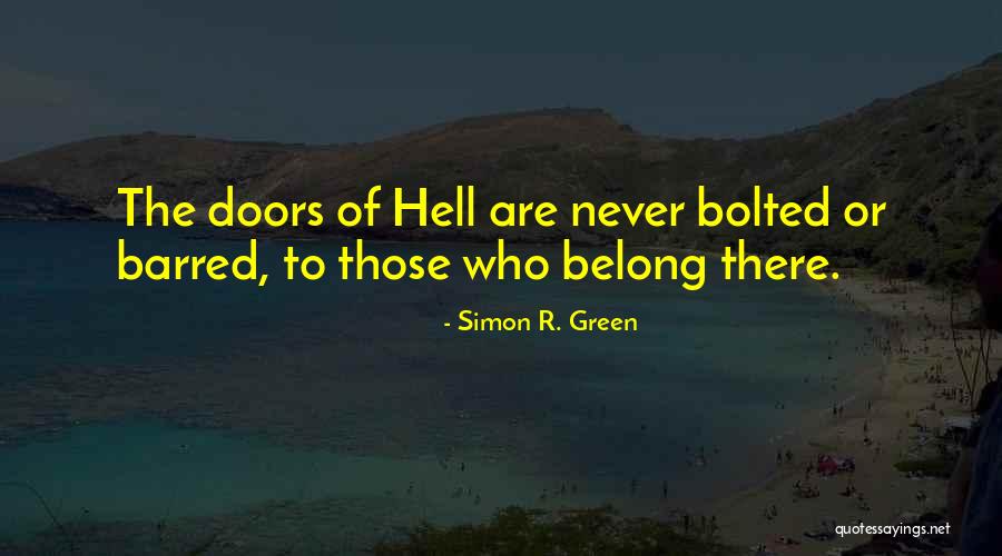 Lafuma Lounge Quotes By Simon R. Green