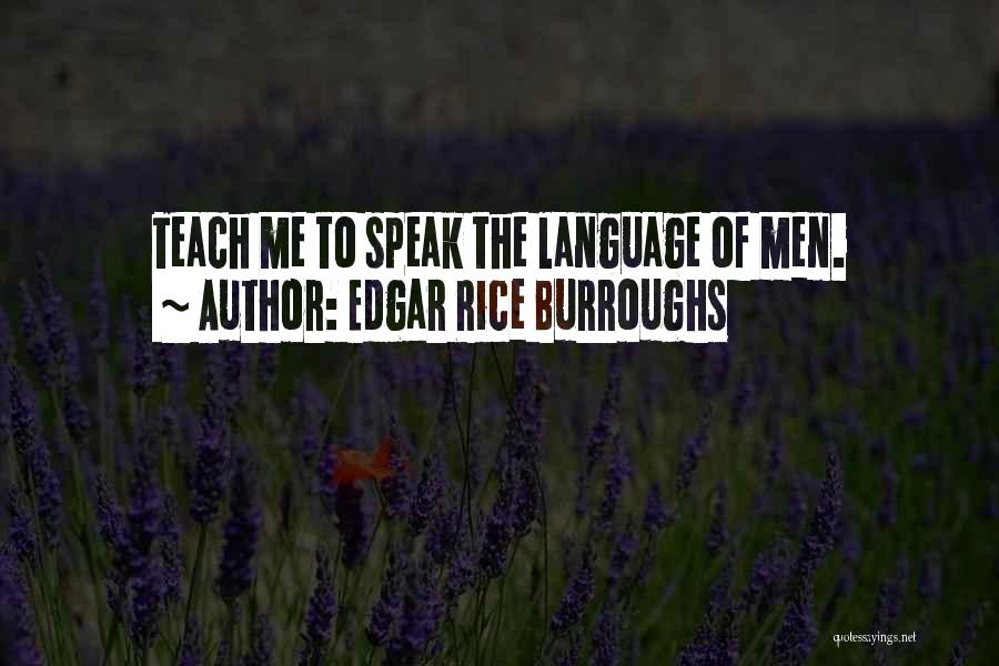 Lagann Quotes By Edgar Rice Burroughs