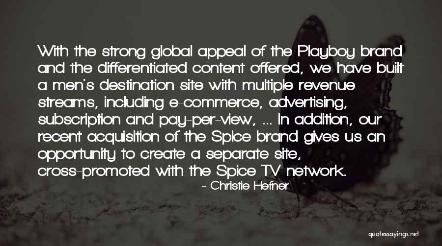 Lagente Quotes By Christie Hefner Lagente Quotes By Christie Hefner