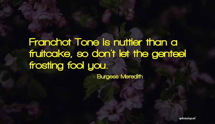 Lagerfeld Aftershave Quotes By Burgess Meredith