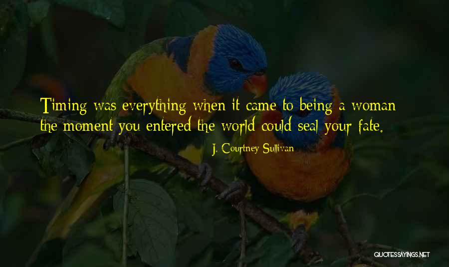 Lagering Quotes By J. Courtney Sullivan Lagering Quotes By J. Courtney Sullivan
