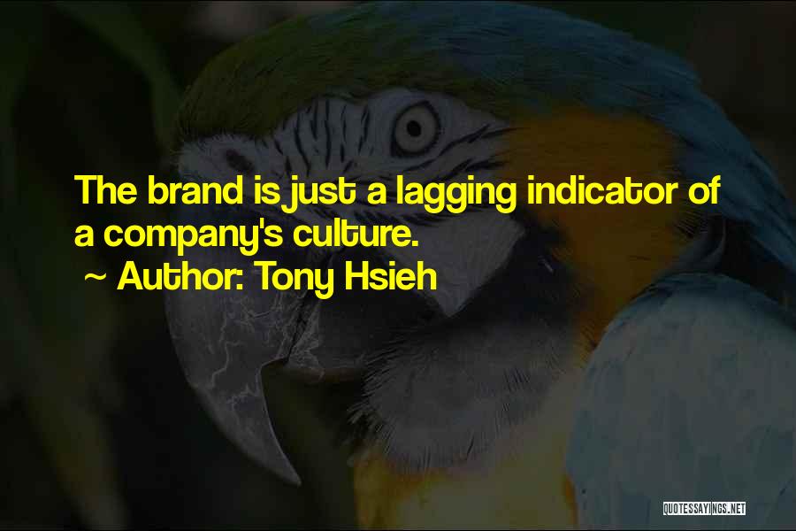Lagging Quotes By Tony Hsieh