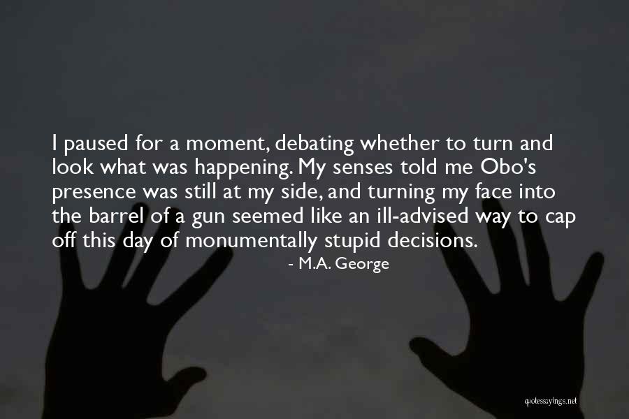 Lagorios Bar Quotes By M.A. George Lagorios Bar Quotes By M.A. George