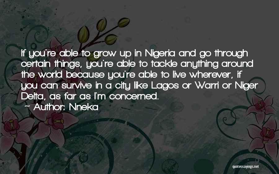 Lagos Nigeria Quotes By Nneka