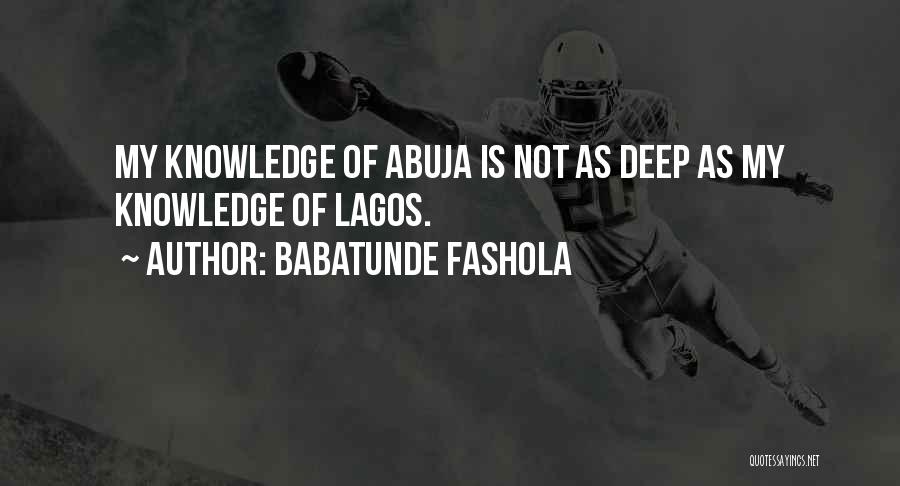 Lagos Quotes By Babatunde Fashola