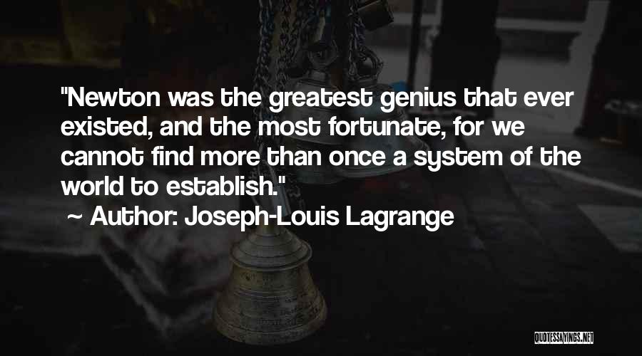 Lagrange Quotes By Joseph-Louis Lagrange