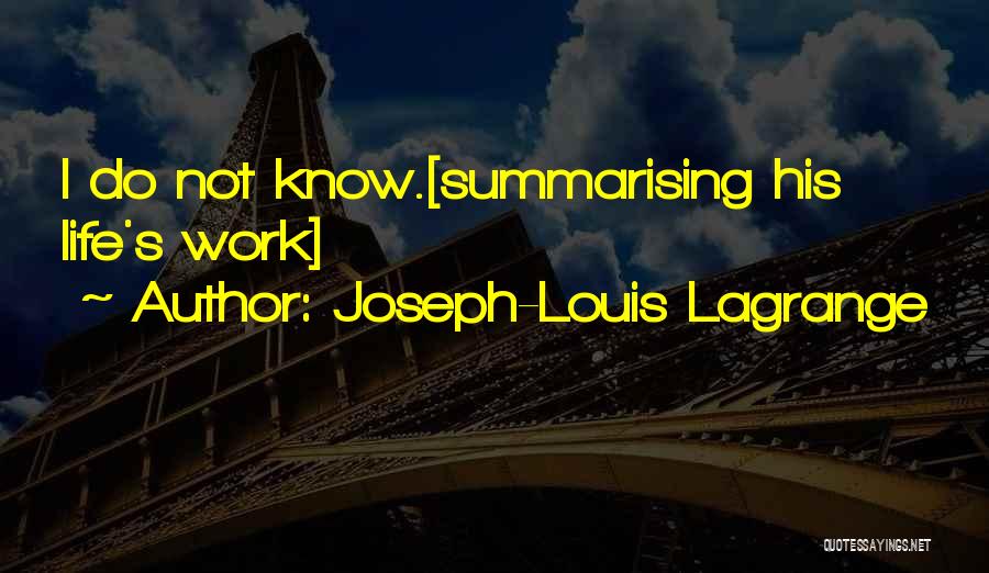 Lagrange Quotes By Joseph-Louis Lagrange