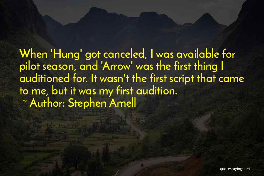 Lahera Enterprises Quotes By Stephen Amell