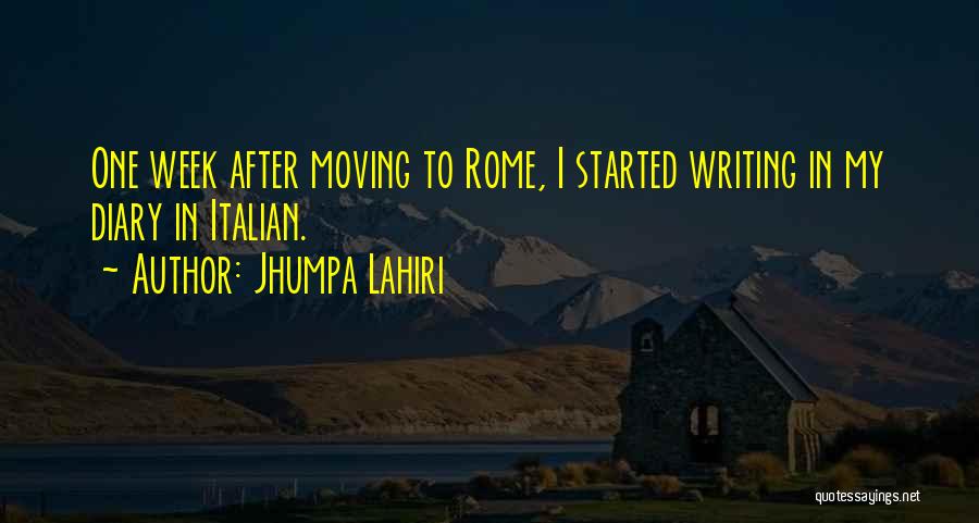 Lahiri Quotes By Jhumpa Lahiri