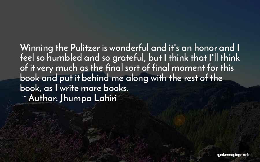 Lahiri Quotes By Jhumpa Lahiri