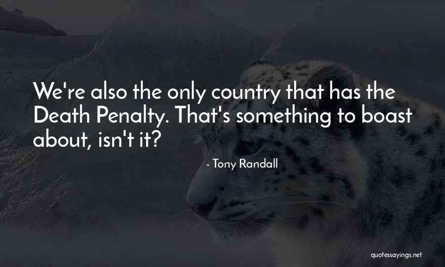 Laibon Vampire Quotes By Tony Randall