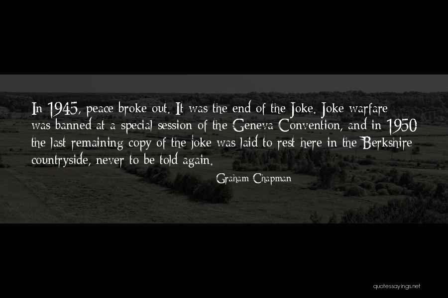 Laid To Rest Quotes By Graham Chapman Laid To Rest Quotes By Graham Chapman