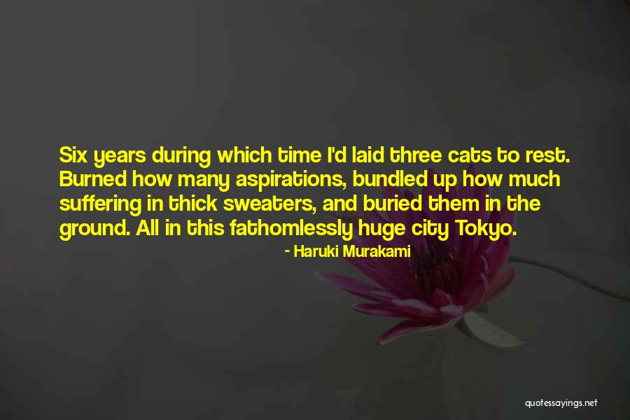 Laid To Rest Quotes By Haruki Murakami Laid To Rest Quotes By Haruki Murakami
