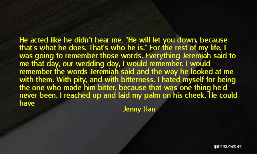 Laid To Rest Quotes By Jenny Han Laid To Rest Quotes By Jenny Han