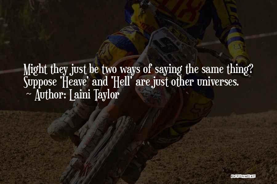 Laini Taylor Quotes 83061