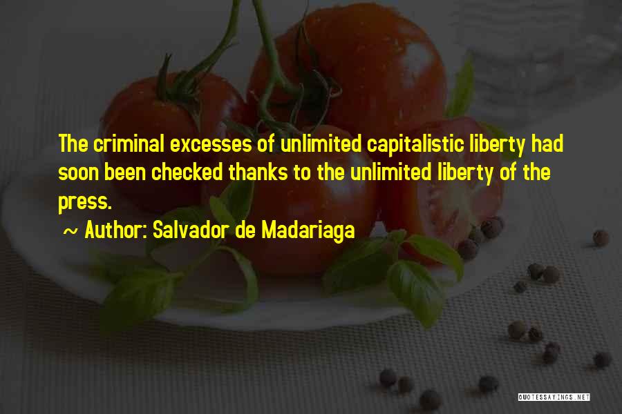 Laissez Faire Quotes By Salvador De Madariaga