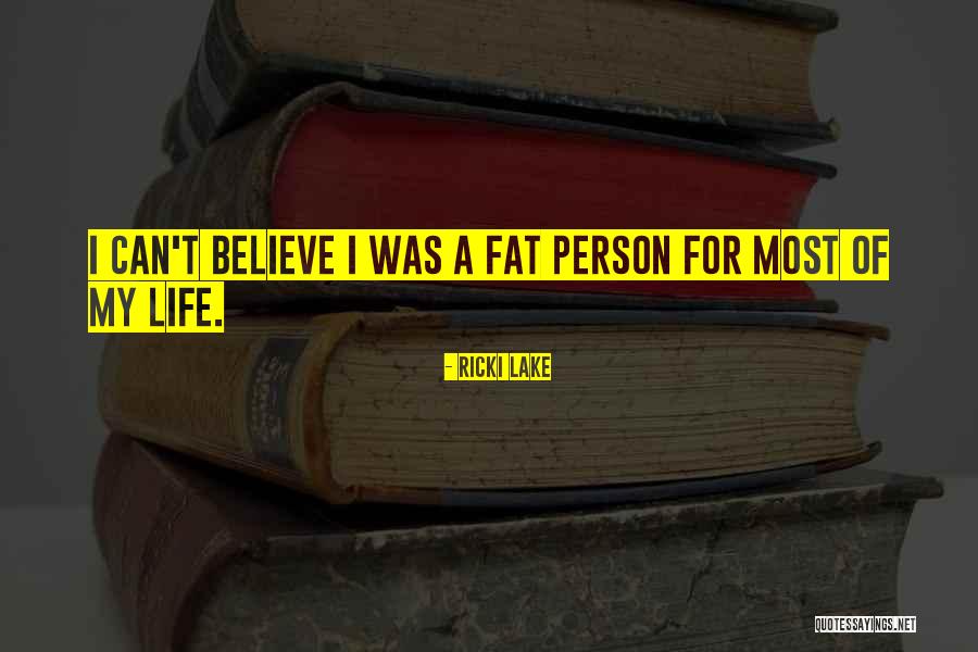 Lake Life Quotes By Ricki Lake Lake Life Quotes By Ricki Lake