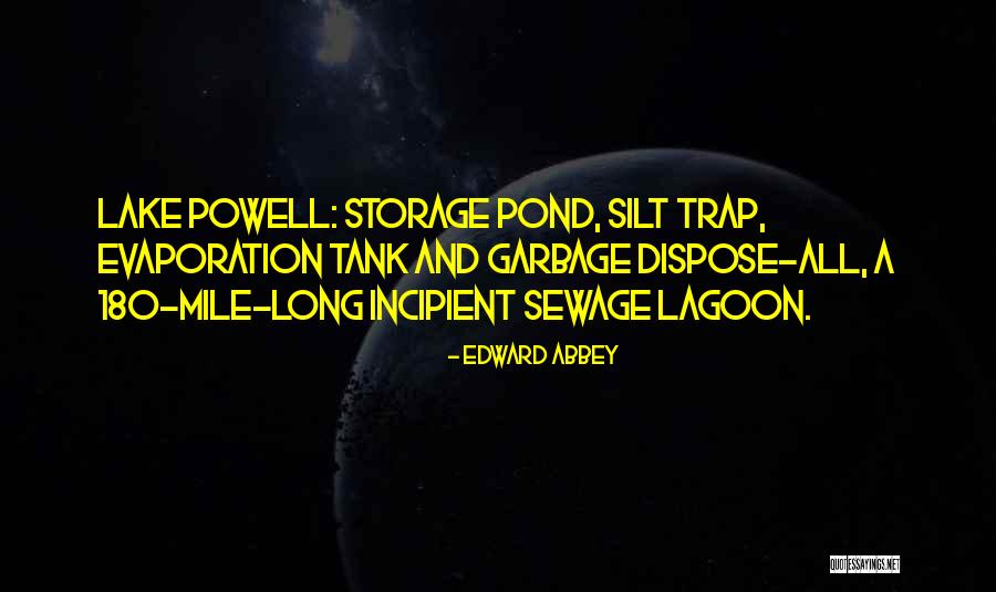 Lake Powell Quotes By Edward Abbey Lake Powell Quotes By Edward Abbey