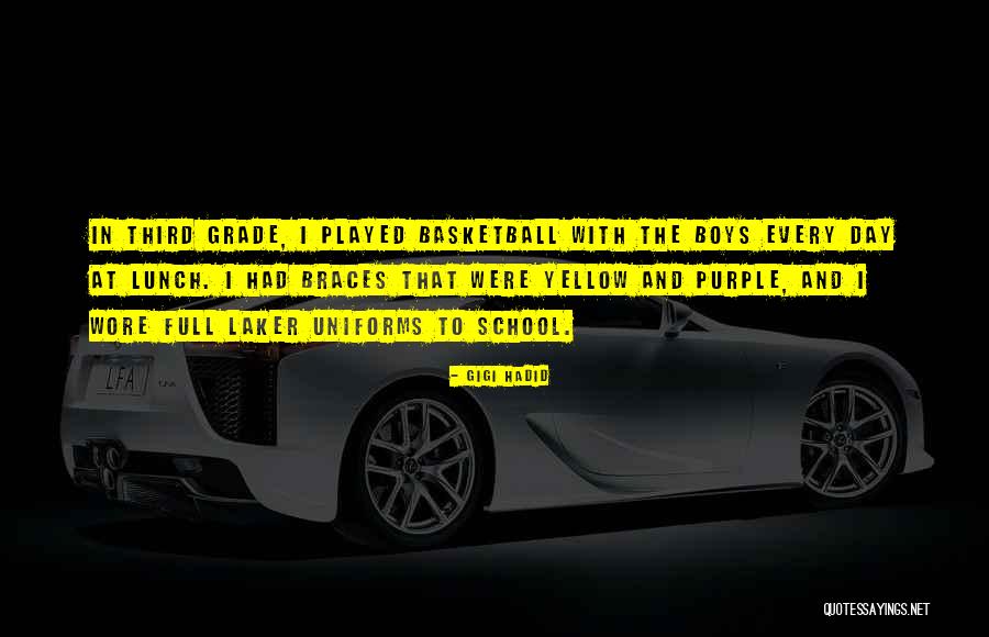 Laker Quotes By Gigi Hadid Laker Quotes By Gigi Hadid