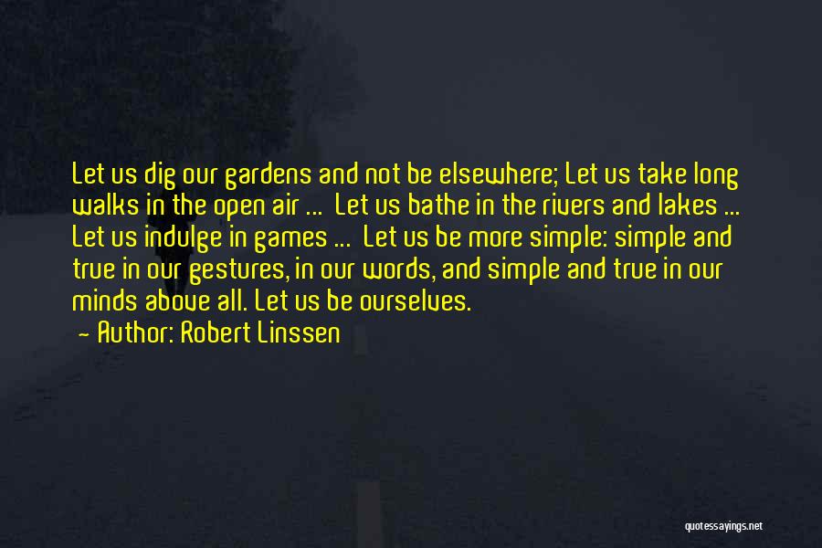 Lakes And Rivers Quotes By Robert Linssen