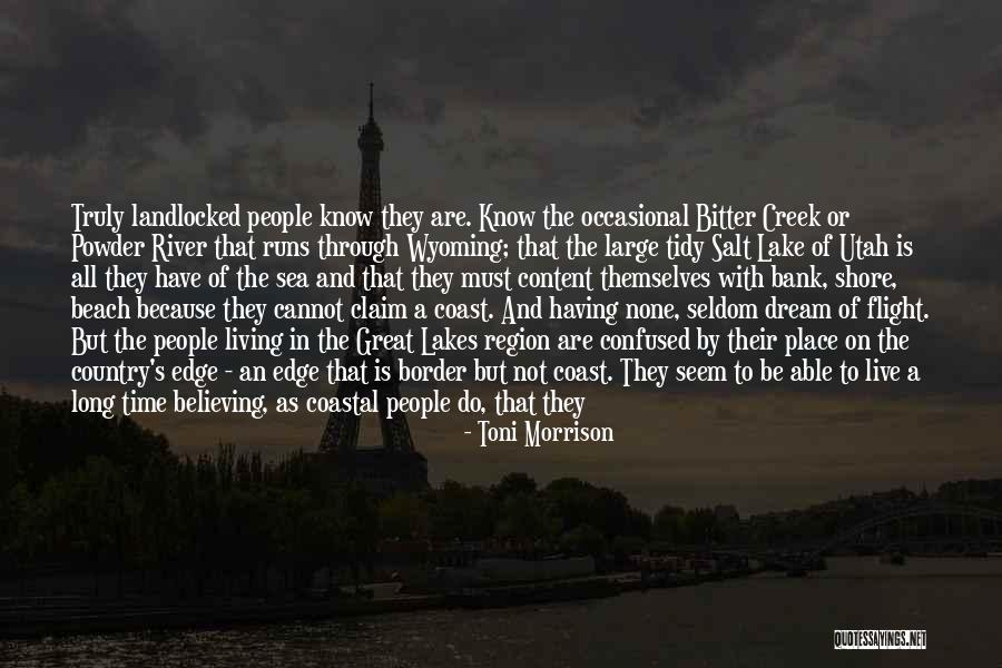 Lakes Of Michigan Quotes By Toni Morrison Lakes Of Michigan Quotes By Toni Morrison