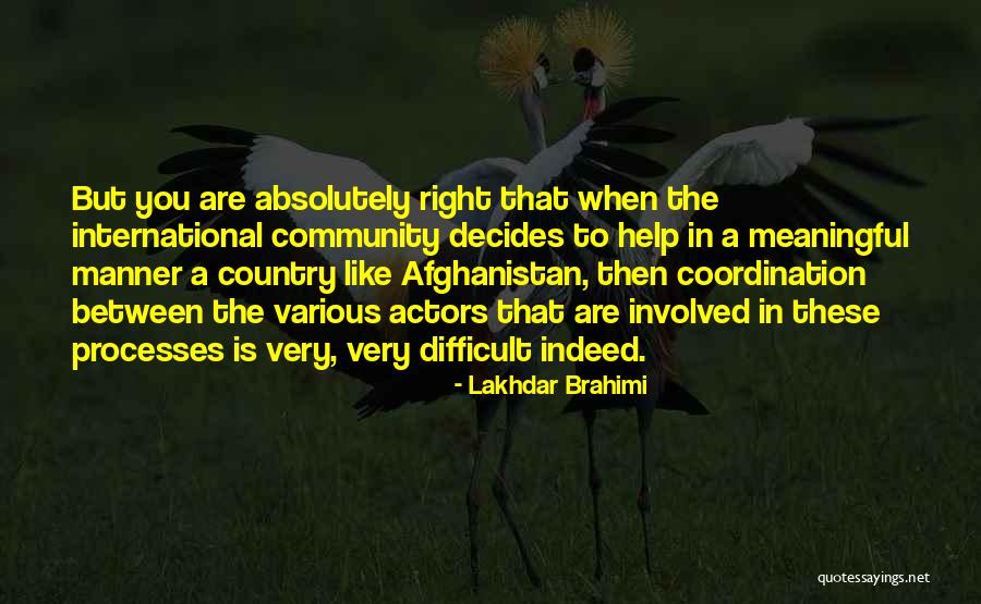 Lakhdar Brahimi Quotes 1318716