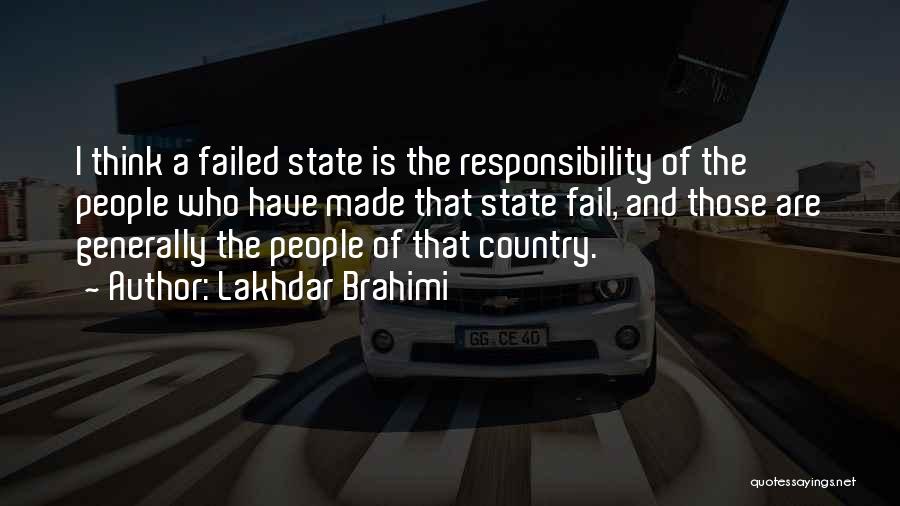 Lakhdar Brahimi Quotes 1547251