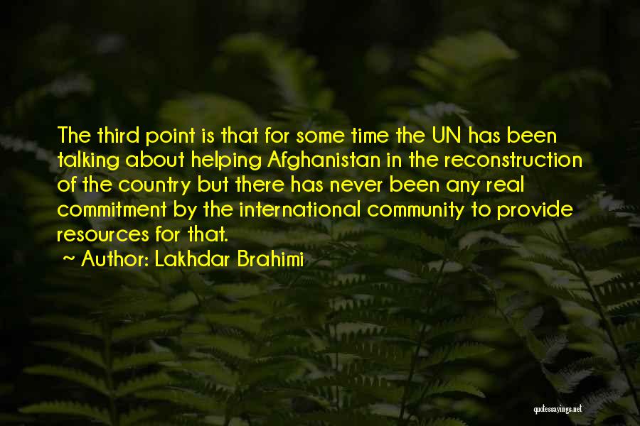 Lakhdar Brahimi Quotes 1571182