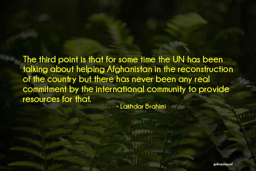 Lakhdar Brahimi Quotes 1571182