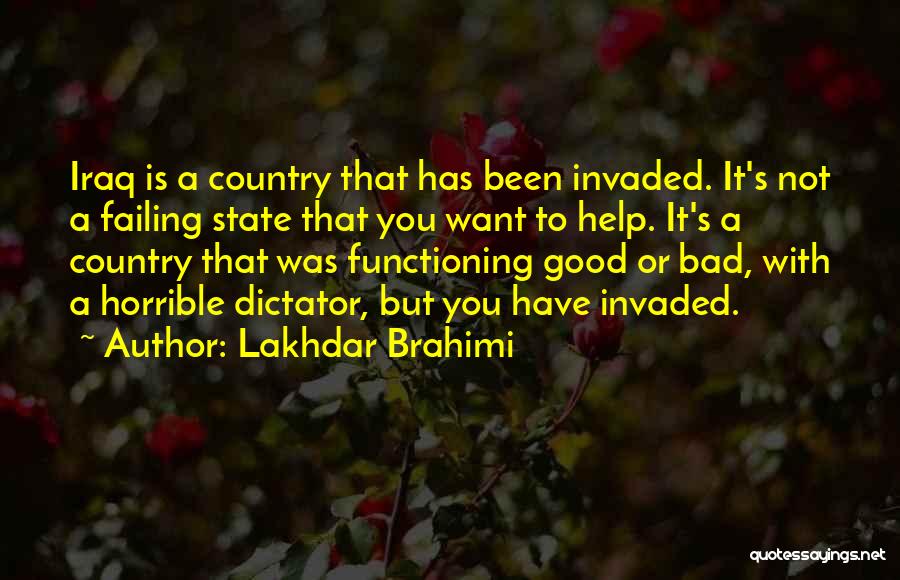 Lakhdar Brahimi Quotes 672620