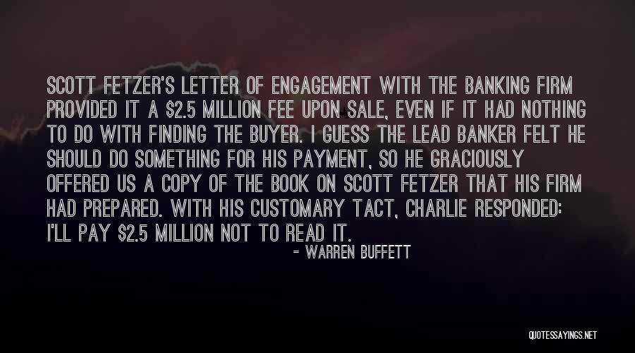 Lakota Warrior Quotes By Warren Buffett