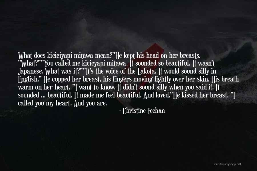 Lakota Way Quotes By Christine Feehan