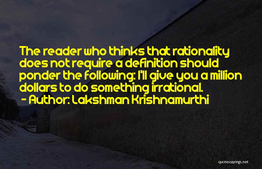 Lakshman Krishnamurthi Quotes 170563